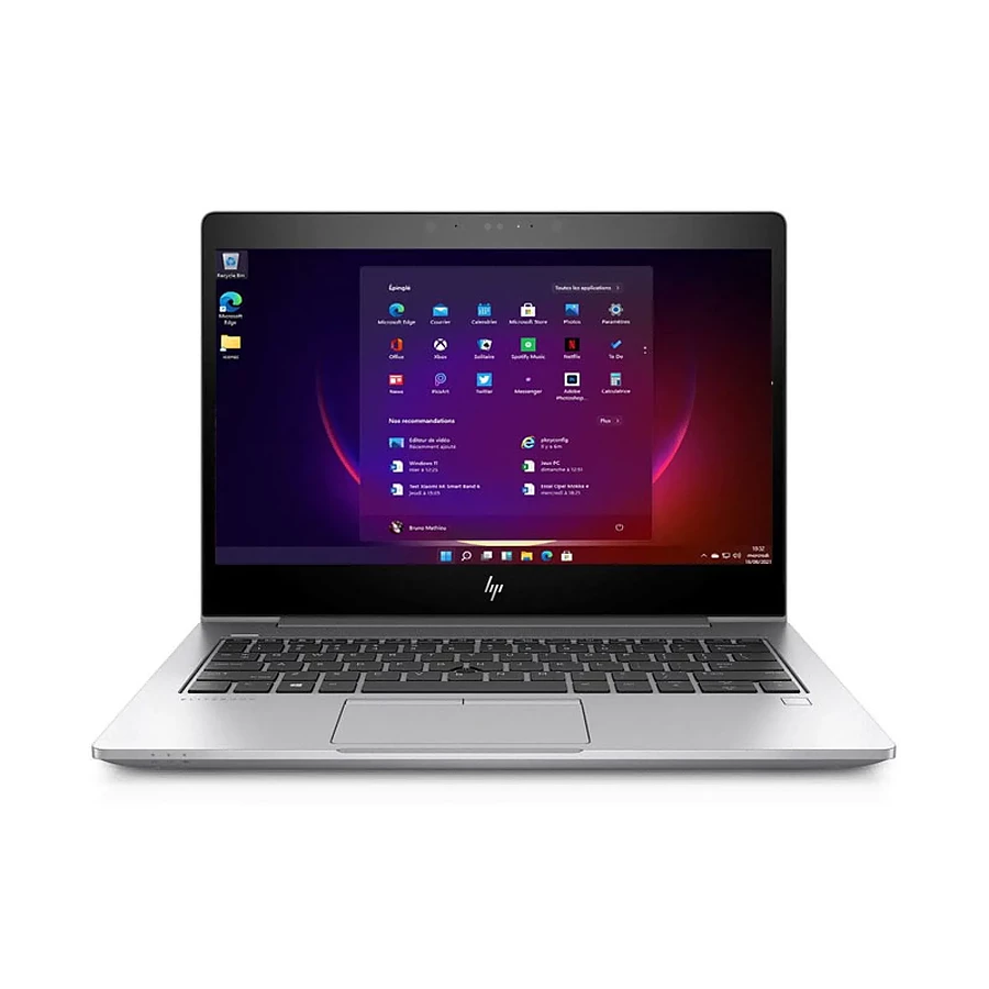 PC portable reconditionné HP Elitebook 830 G5 - Core i5 Gen 8 - 16Go RAM - 256Go SSD - Windows 11 · Reconditionné