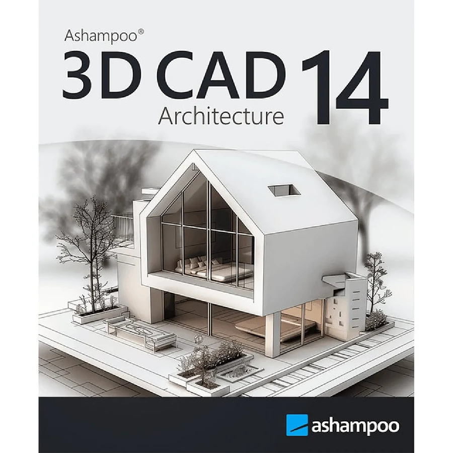 Logiciel éducatif et culturel Ashampoo 3D CAD Architecture 14 - 1 PC - Licence perpétuelle