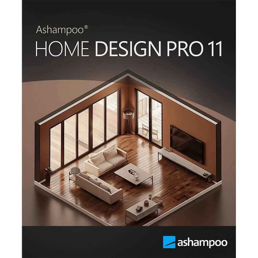Logiciel éducatif et culturel Ashampoo Home Design Pro 11 - 1 PC - Licence perpétuelle