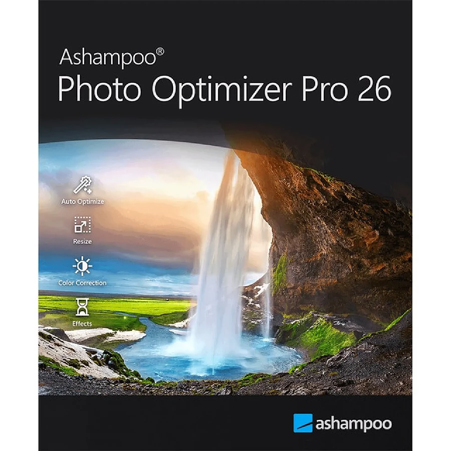Logiciel image et son Ashampoo Photo Optimizer Pro 26 - 1 PC - Licence perpétuelle
