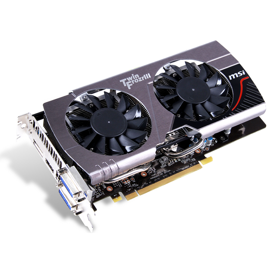 Msi Geforce Gtx 660 Twin Frozr 3 Oc 2 Go Carte Graphique Msi Sur Materiel Net Oop