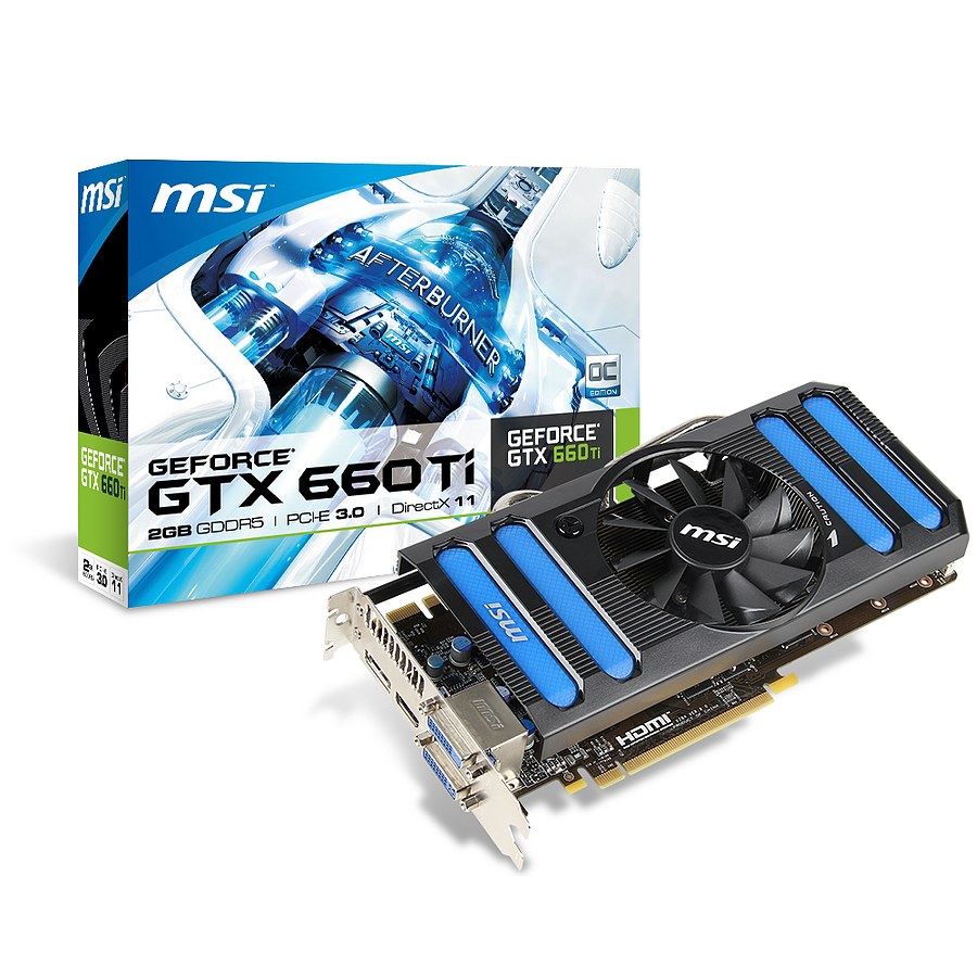 Msi Geforce Gtx 660 Ti Oc 2 Go Carte Graphique Msi Sur Materiel Net Oop