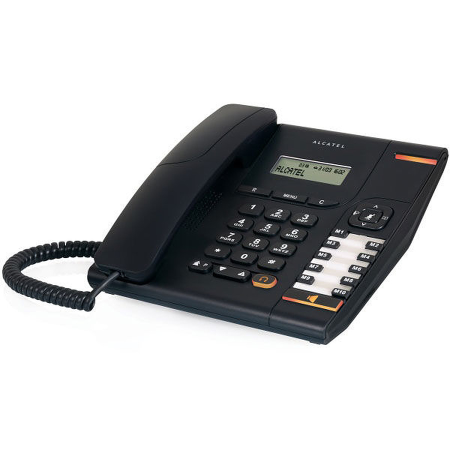 Téléphone fixe filaire Alcatel Temporis 580 (noir)