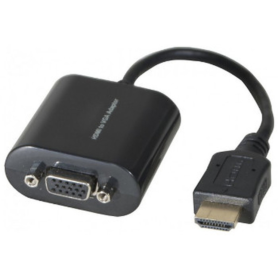 Câble VGA  Adaptateur vidéo HDMI / VGA
