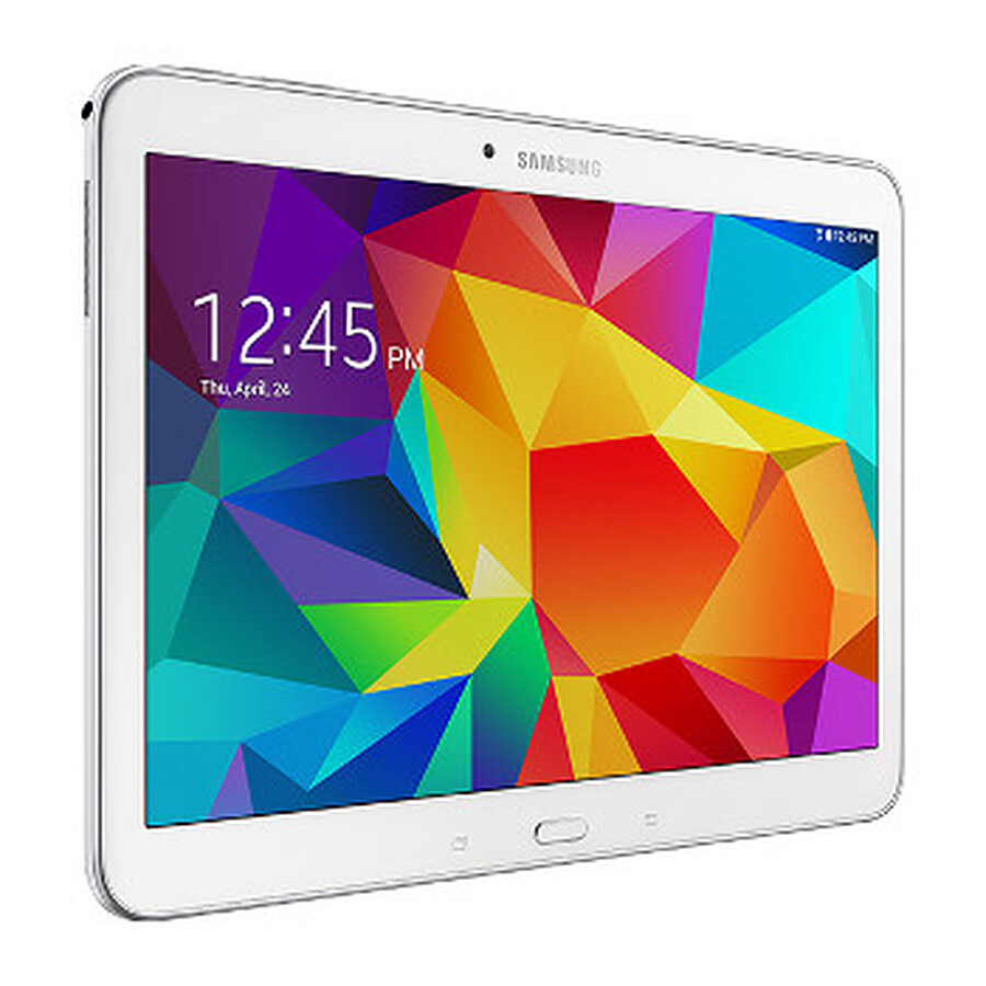 Tablette reconditionnée Samsung Galaxy Tab 4 10.1" 16 Go Wi-Fi Blanche - SM-T530 · Reconditionné