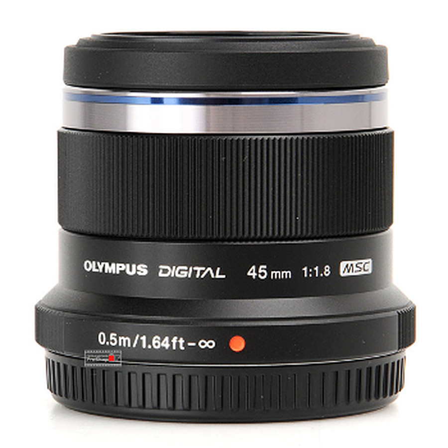 Objectif pour appareil photo Olympus M. Zuiko Digital ED 45 mm f/1.8 Noir