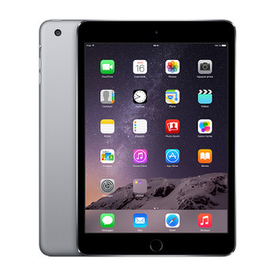 Tablette reconditionnée Apple iPad Mini 3 - Wi-Fi - 128Go (Gris sidéral) · Reconditionné