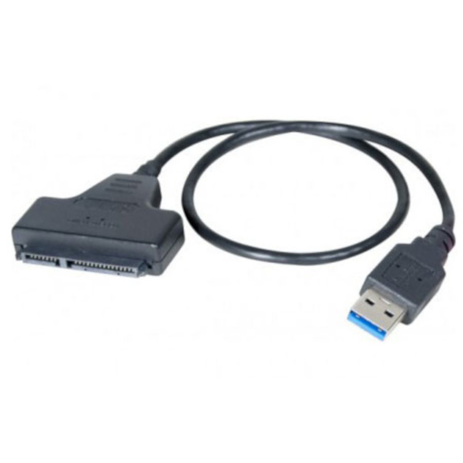 disque dur interne USB 3.0 vers SATA7 + convertisseur de câble de disque  dur 15 broches 2,5 pouces SSD HDD Hard Disk SATA Adapter