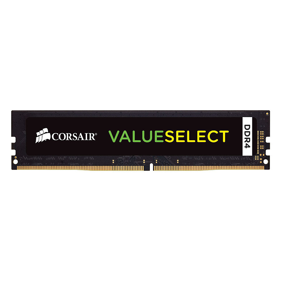Mémoire Corsair ValueSelect DDR4 4 Go 2400 MHz CAS 16