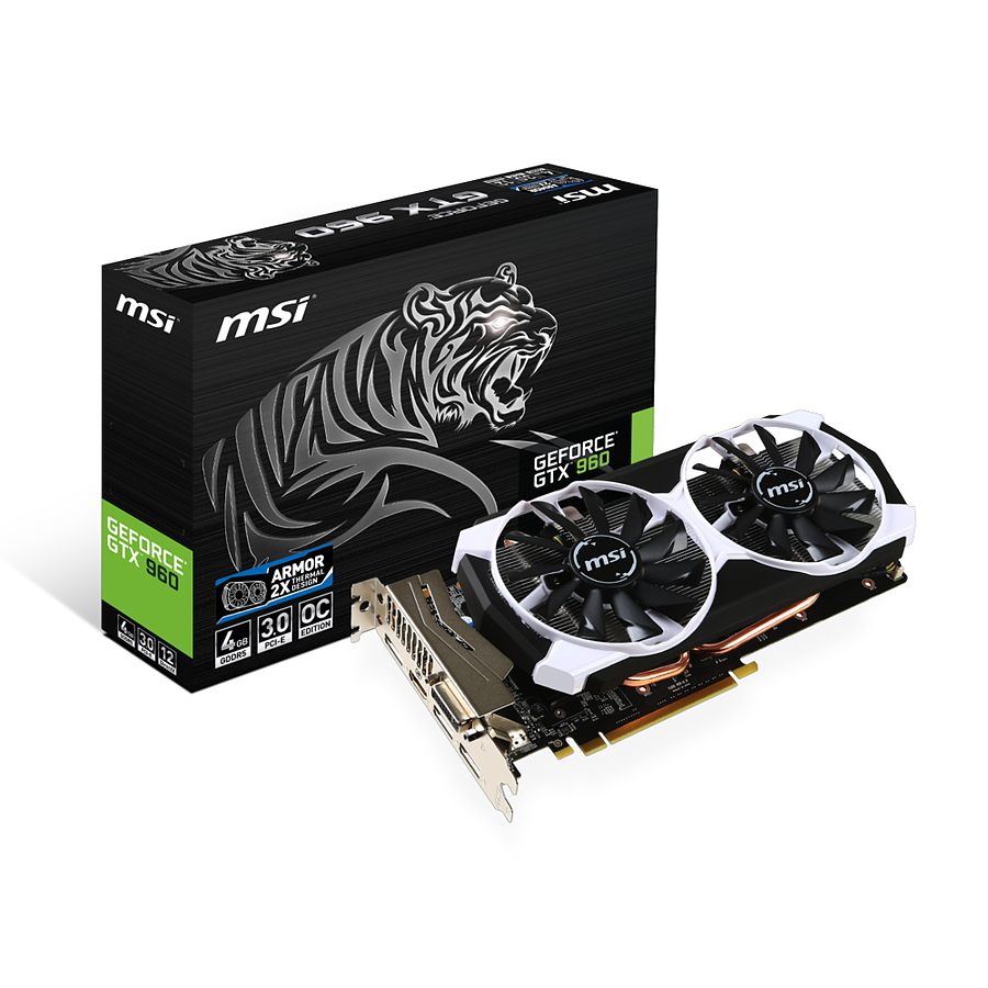 Msi Geforce Gtx 960 Oc 4 Go Carte Graphique Msi Sur Materiel Net Oop