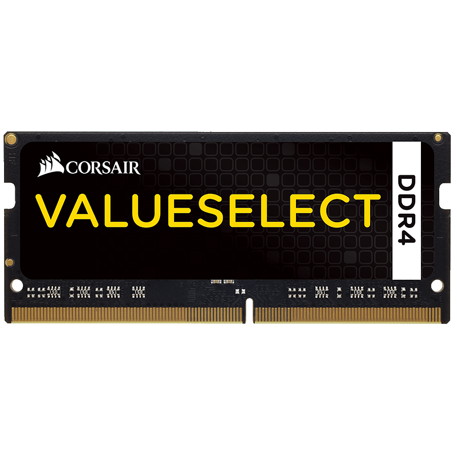 Mémoire Corsair ValueSelect SO-DIMM DDR4 4 Go 2133 MHz CAS 15