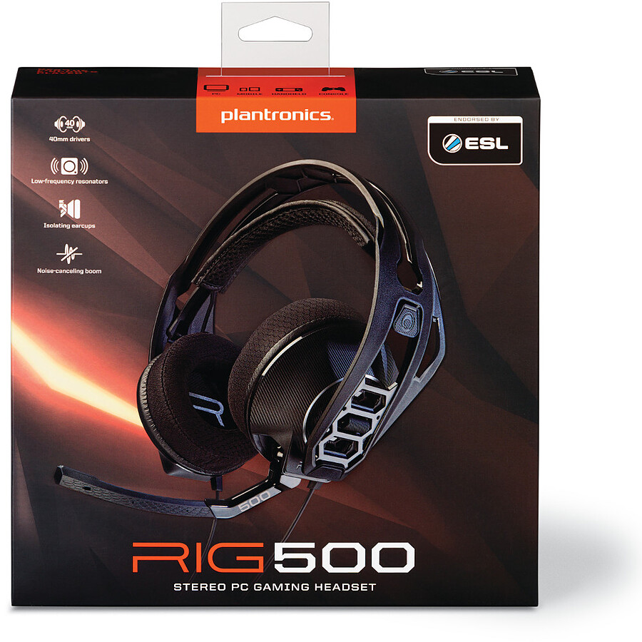 Plantronics RIG 500 - Casque micro 