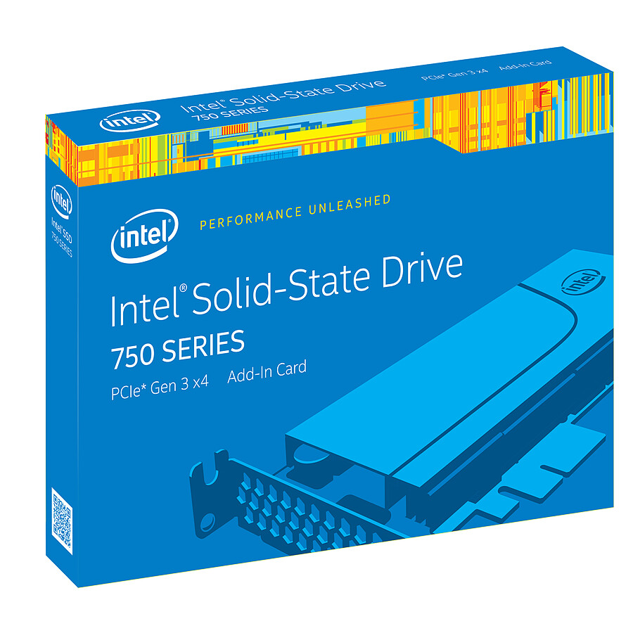 Disque SSD Intel 750 Series - 1,2 To - Occasion