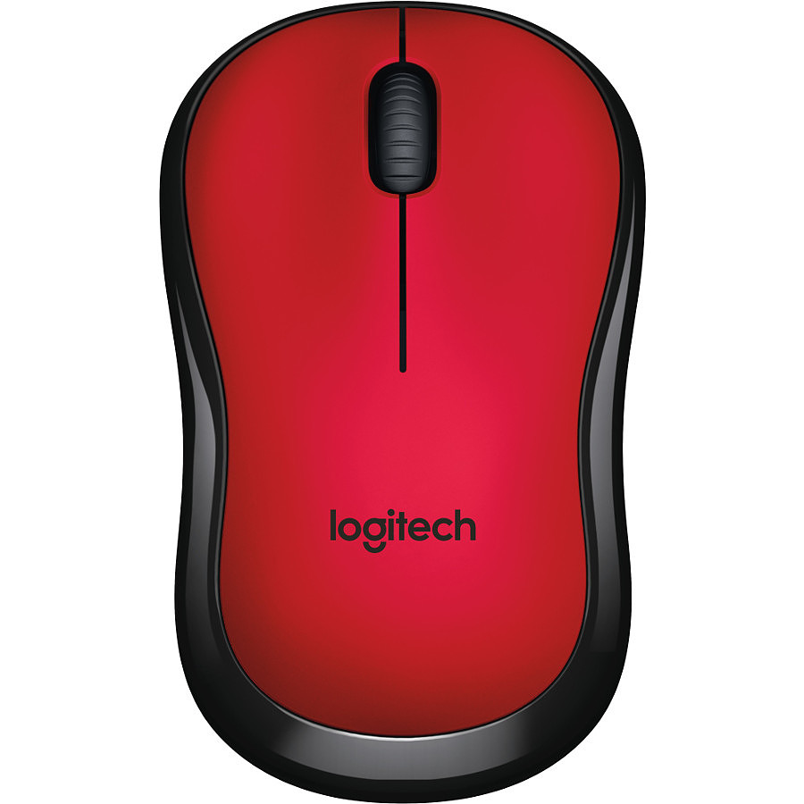 Souris Sans Fil Silencieuse ADVANCE Rouge