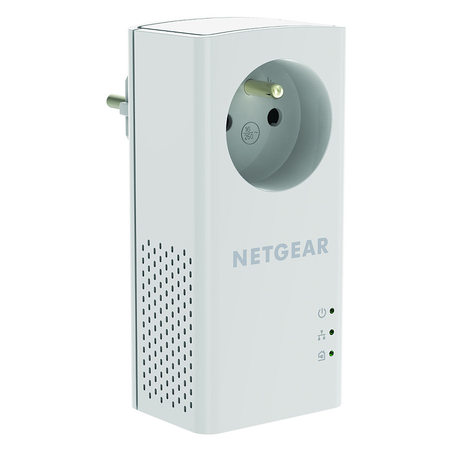 Netgear PLP1000 - Pack de 2 CPL 1000 (prise intégrée) - CPL Netgear sur