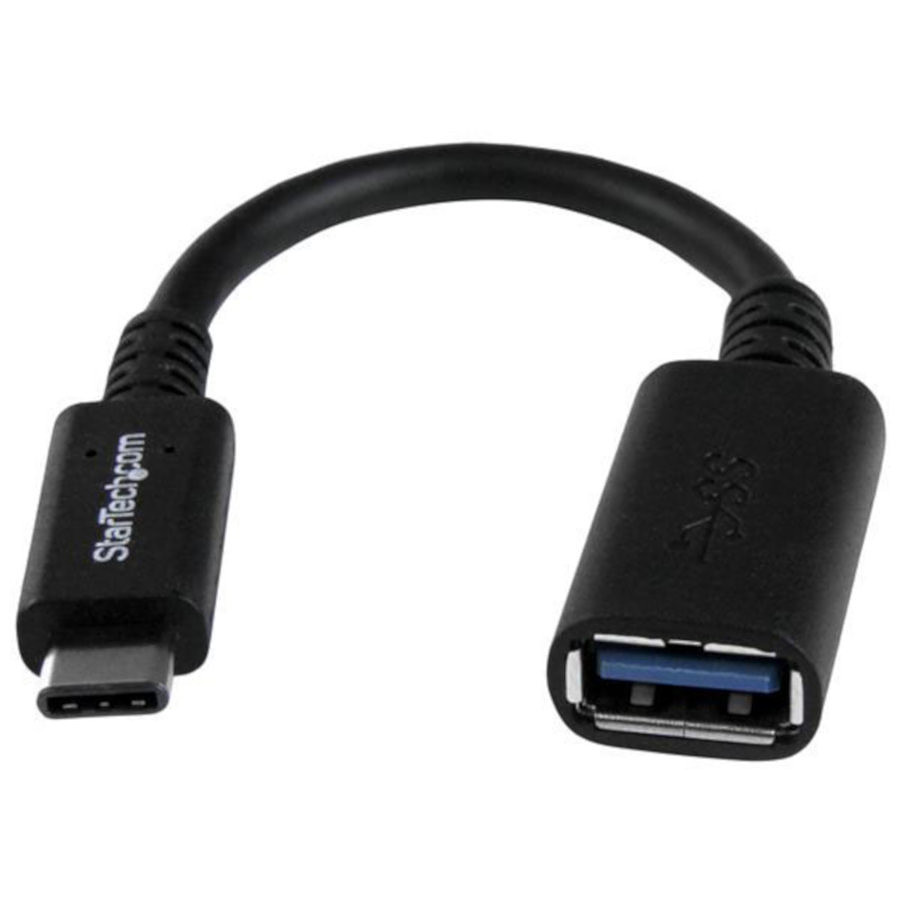Câble USB StarTech.com Câble USB 3.0 (C) / USB 3.0 (A) Noir MF - 15 cm