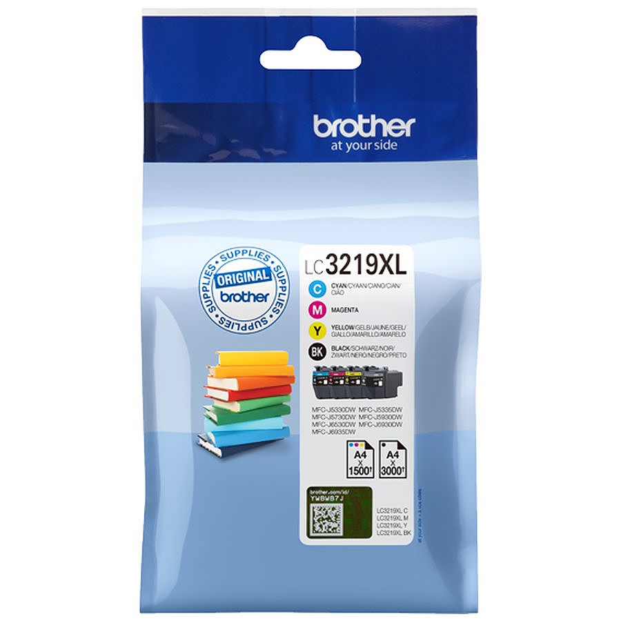 Cartouche d'encre Brother LC3219XL - Multipack