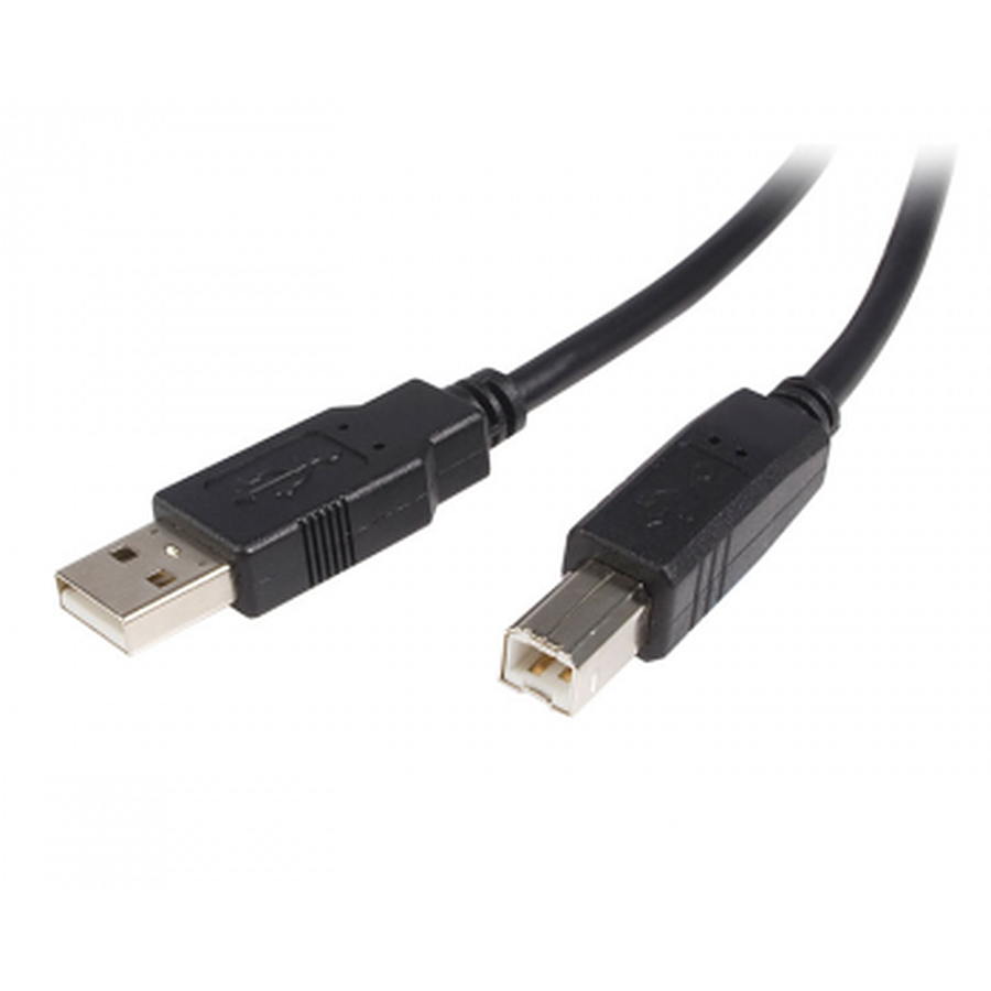 Câble USB StarTech.com Câble imprimante USB 2.0 (A/B) Noir - 5m