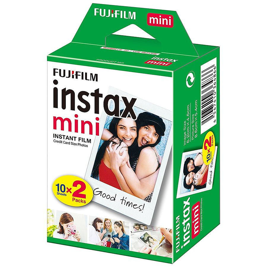 Accessoires Photo Fujifilm Film Instax Mini Bipack (10x2)