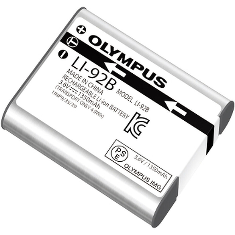 Batterie et chargeur Olympus Batterie Li-92B