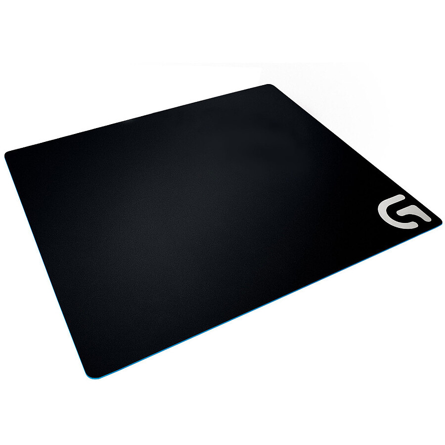 SteelSeries QcK+ - Tapis de souris de jeu - Base en tissu antidérapant avec  support en caoutchouc Noir (450 mm x 400 mm x 2 mm) | Grande