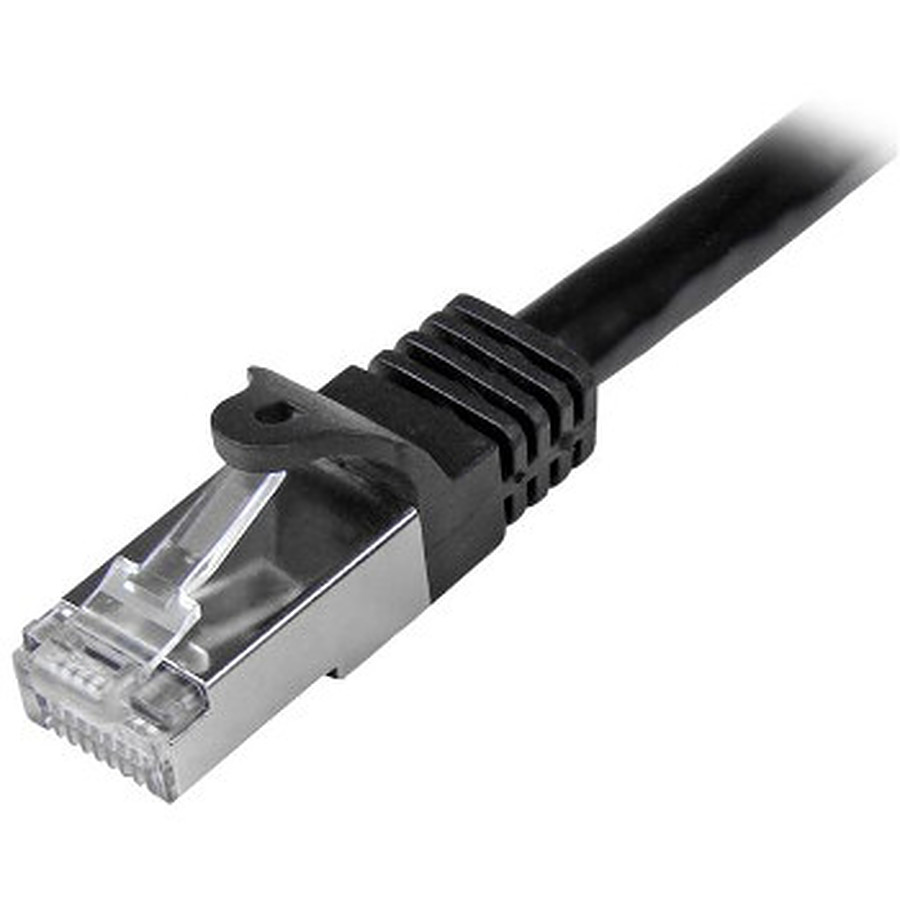 Câble RJ45 StarTech.com Câble Ethernet RJ45 Cat 6 S/FTP Noir Snagless 5 m 