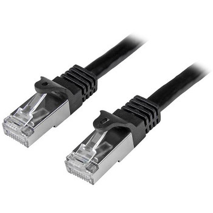 Câble RJ45 StarTech.com Câble Ethernet RJ45 Cat 6 S/FTP Noir - 1 m 