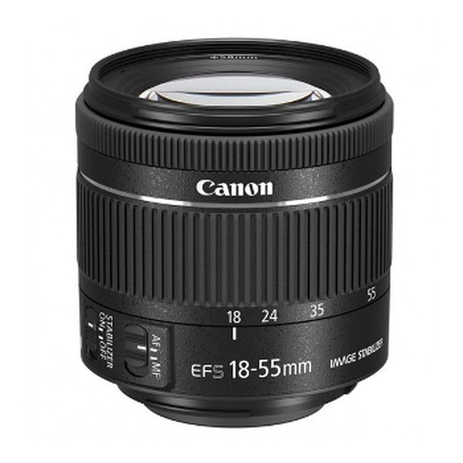 Objectif pour appareil photo Canon EF-S 18-55mm f/4.5-6 IS STM