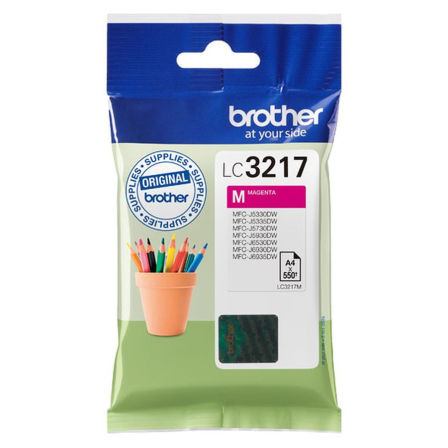 Cartouche d'encre Brother LC3217 - Magenta