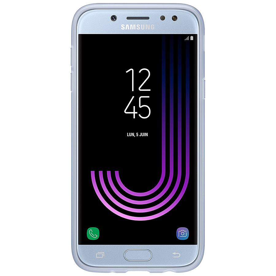 Samsung Coque Jelly Cover Bleu Galaxy J3 2017