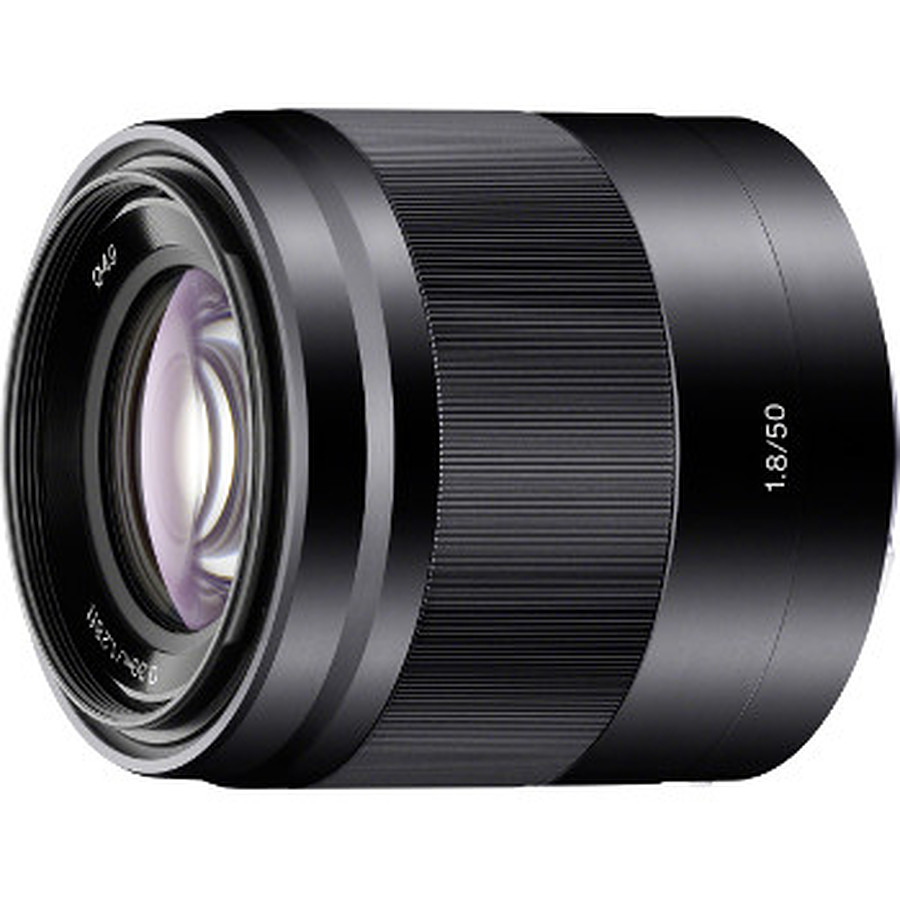 Objectif pour appareil photo Sony SEL 50 mm f/1.8