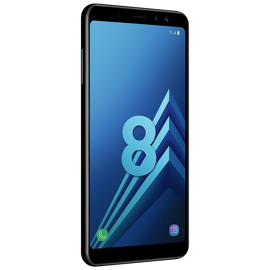 Smartphone reconditionné Samsung Galaxy A8 (noir) - 4 Go - 32 Go · Reconditionné