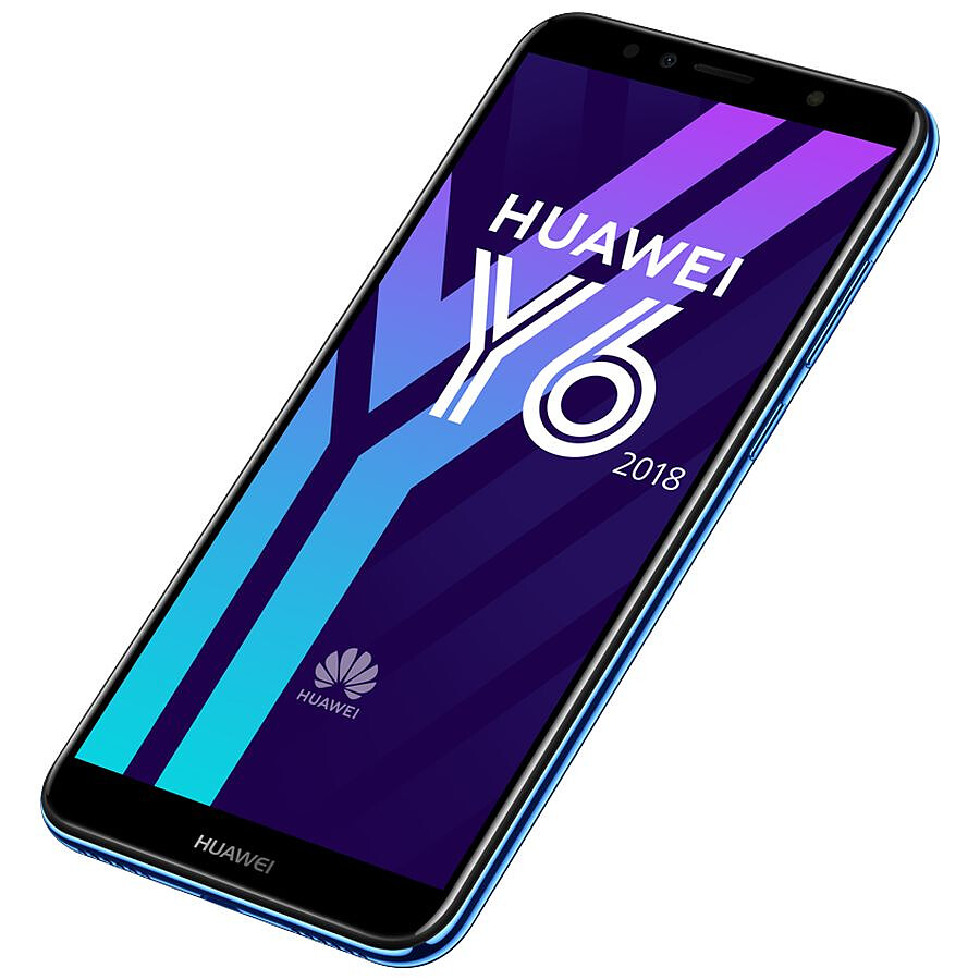 Smartphone reconditionné Huawei Y6 2018 (bleu) · Reconditionné