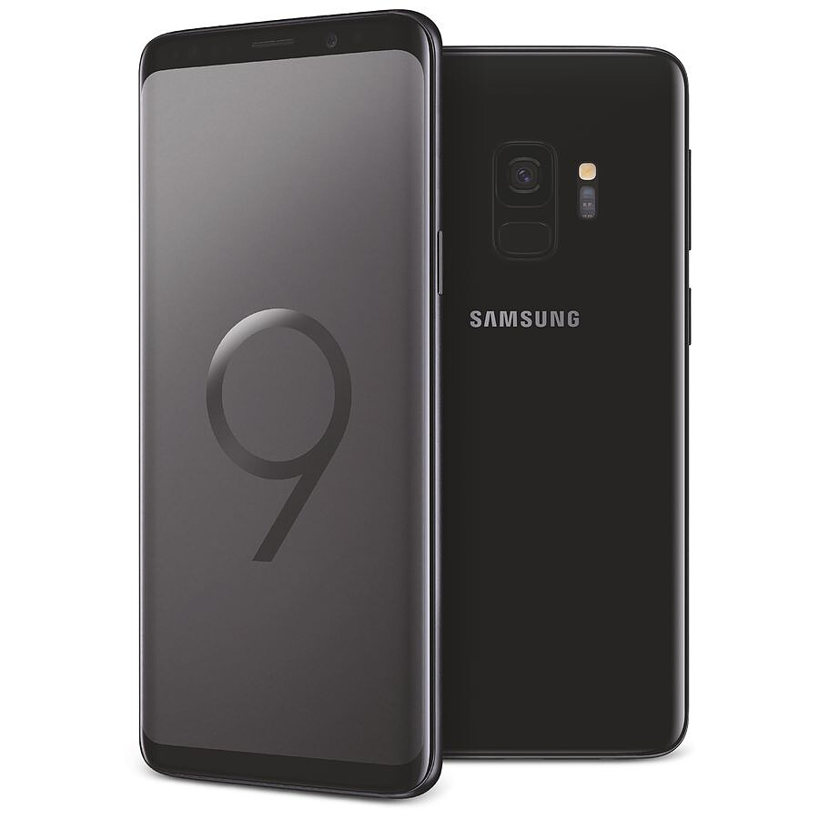 Smartphone reconditionné Samsung Galaxy S9 (noir carbone) - 4 Go - 256 Go · Reconditionné