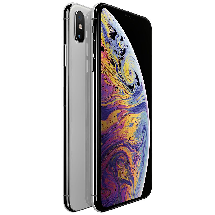 Smartphone reconditionné Apple iPhone Xs Max (argent) - 512 Go - 4 Go · Reconditionné