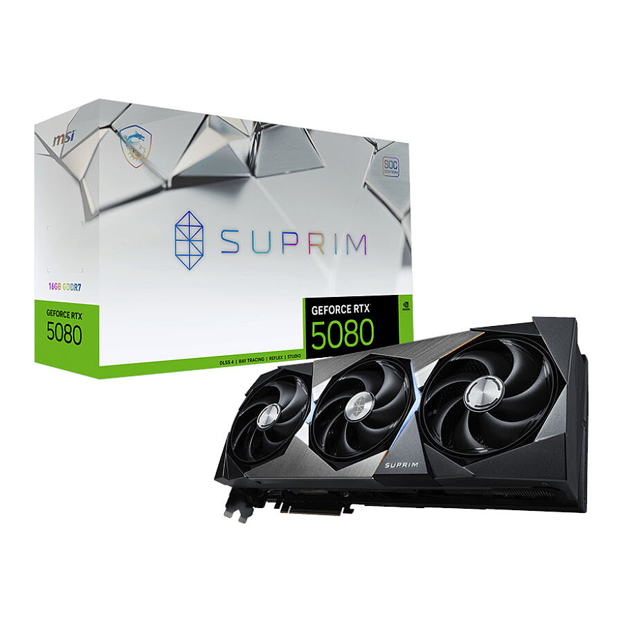 MSI GeForce RTX 5080 16G SUPRIM SOC