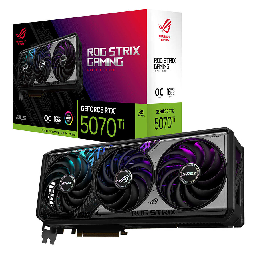 Asus ROG Strix GeForce RTX 5070 Ti 16GB GDDR7 OC Edition