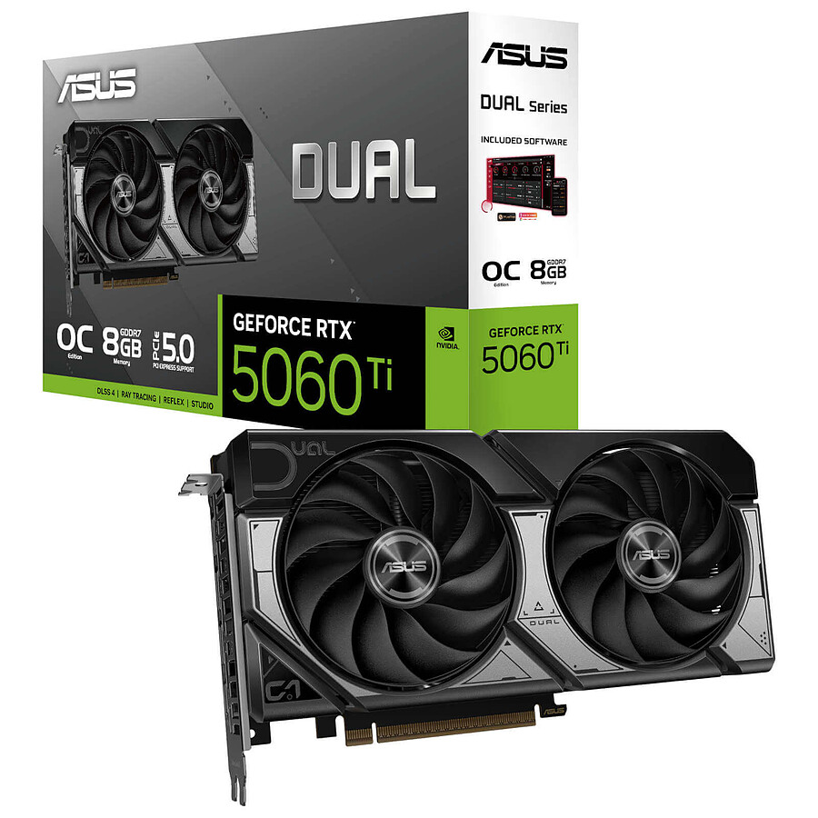 Asus DUAL GeForce RTX 5060 Ti 8GB GDDR7 OC Edition