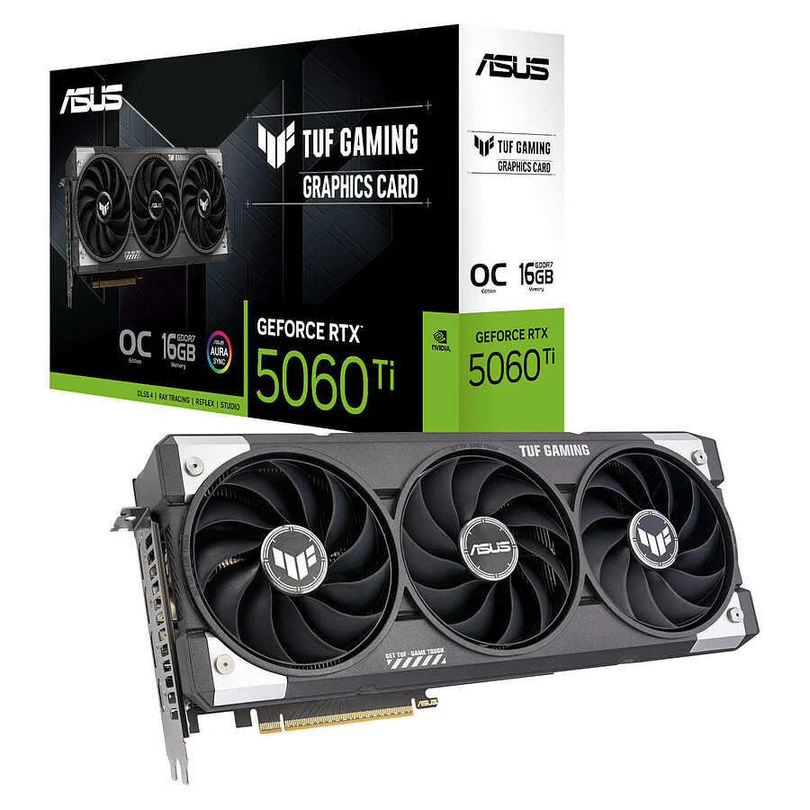 Asus TUF GeForce RTX 5060 Ti 16GB GDDR7 OC Edition