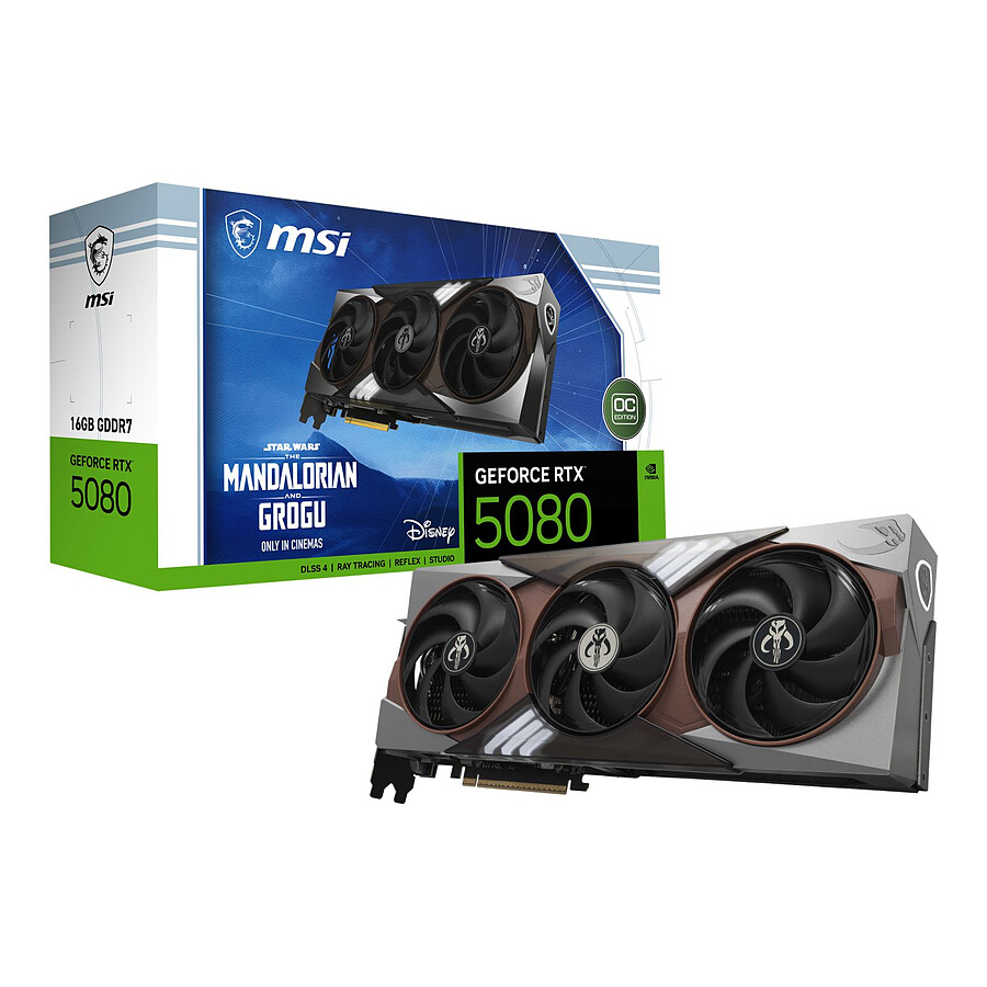 MSI GeForce RTX 5080 16G The Mandalorian and Grogu Limited Edition OC