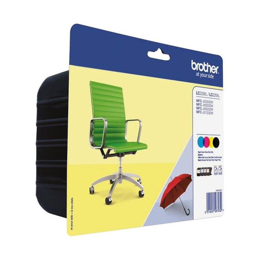 Cartouche d'encre Brother LC229XLVALBP - Multipack
