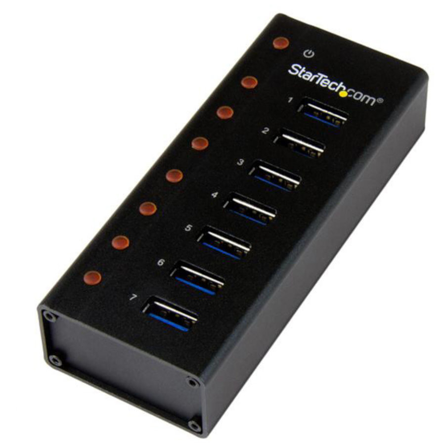 Câble USB StarTech.com Concentrateur USB 3.0 à Montage mural - 7 ports