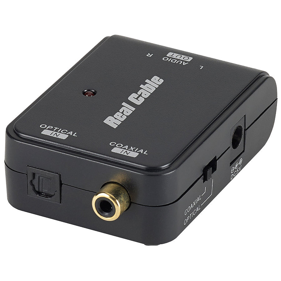Real Cable NANO-DAC - Adaptateur audio Real Cable sur
