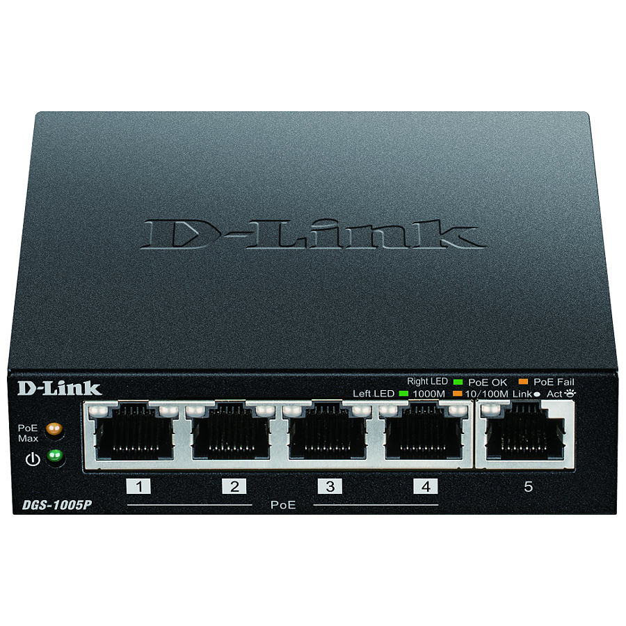 Switch et Commutateur D-Link DGS-1005P
