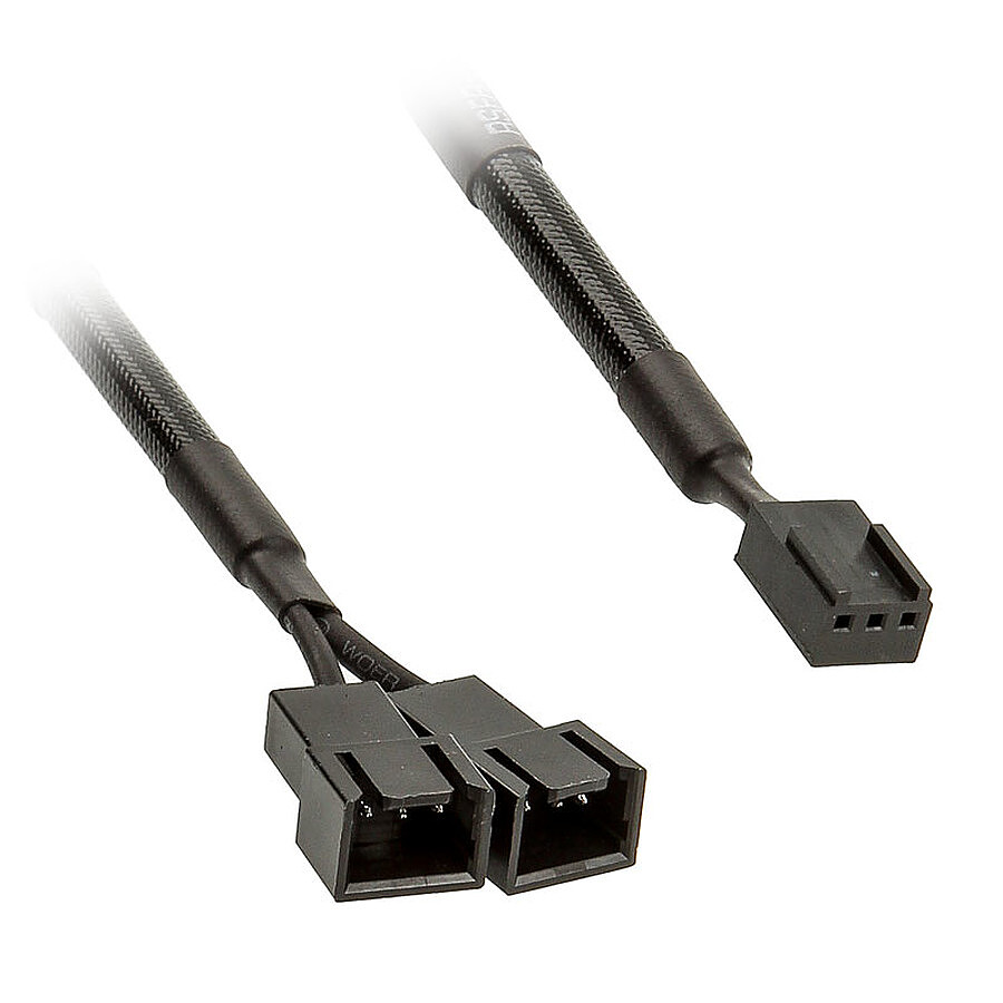 InLine Molex (m) - 1x ventilateur boîtier 3 broches 5V (m) + 1x câble d