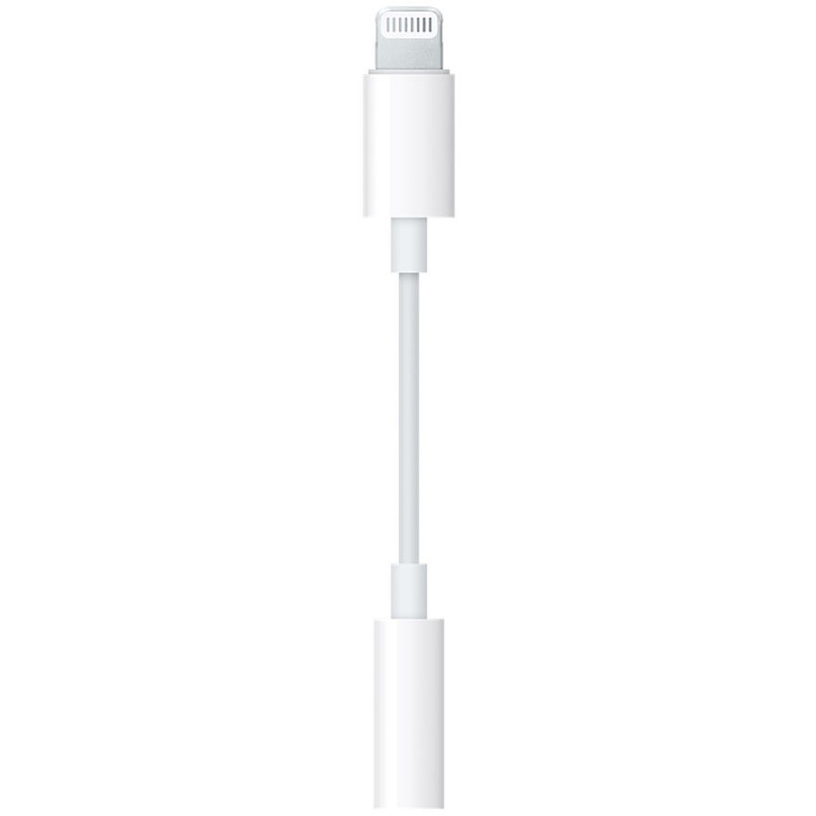 Apple Adaptateur audio Jack 3,5 mm / Lightning - Adaptateurs et câbles  Apple sur