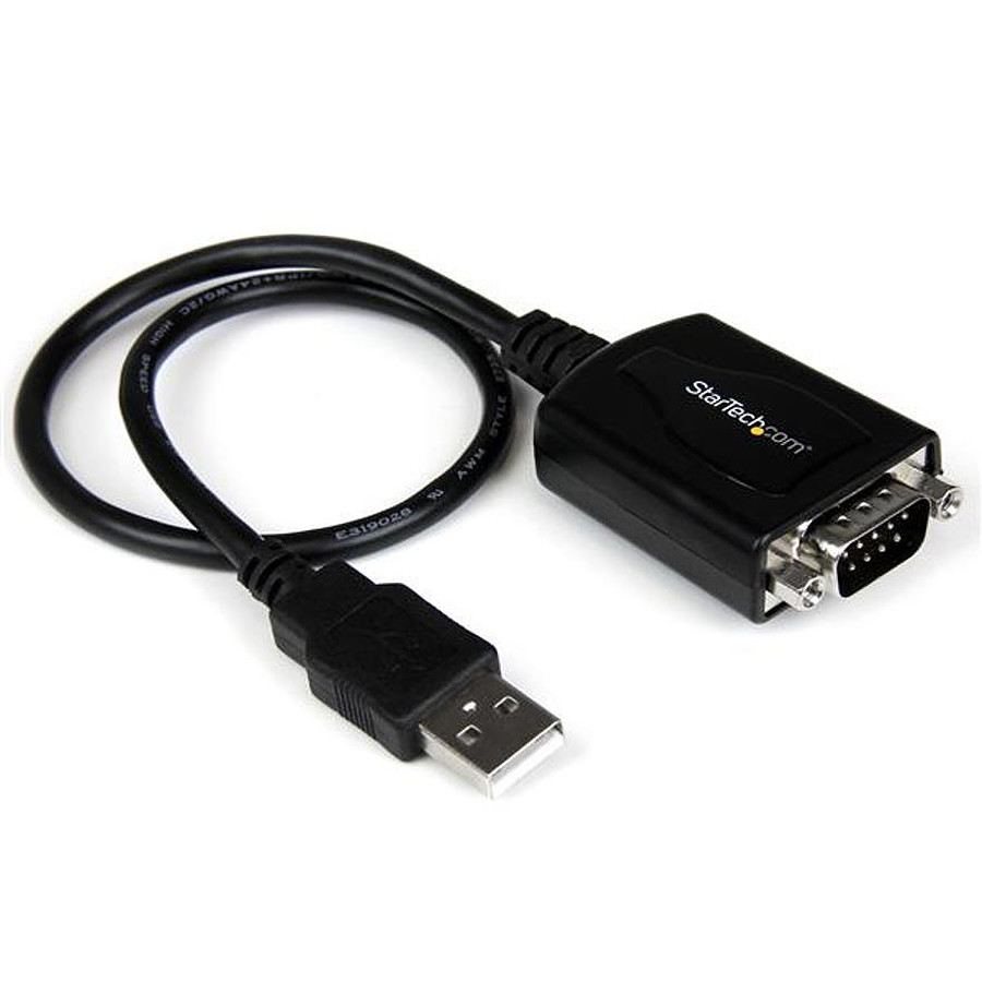 Câble USB StarTech.com Câble USB 2.0 / DB9 (série RS232) - 0,3m