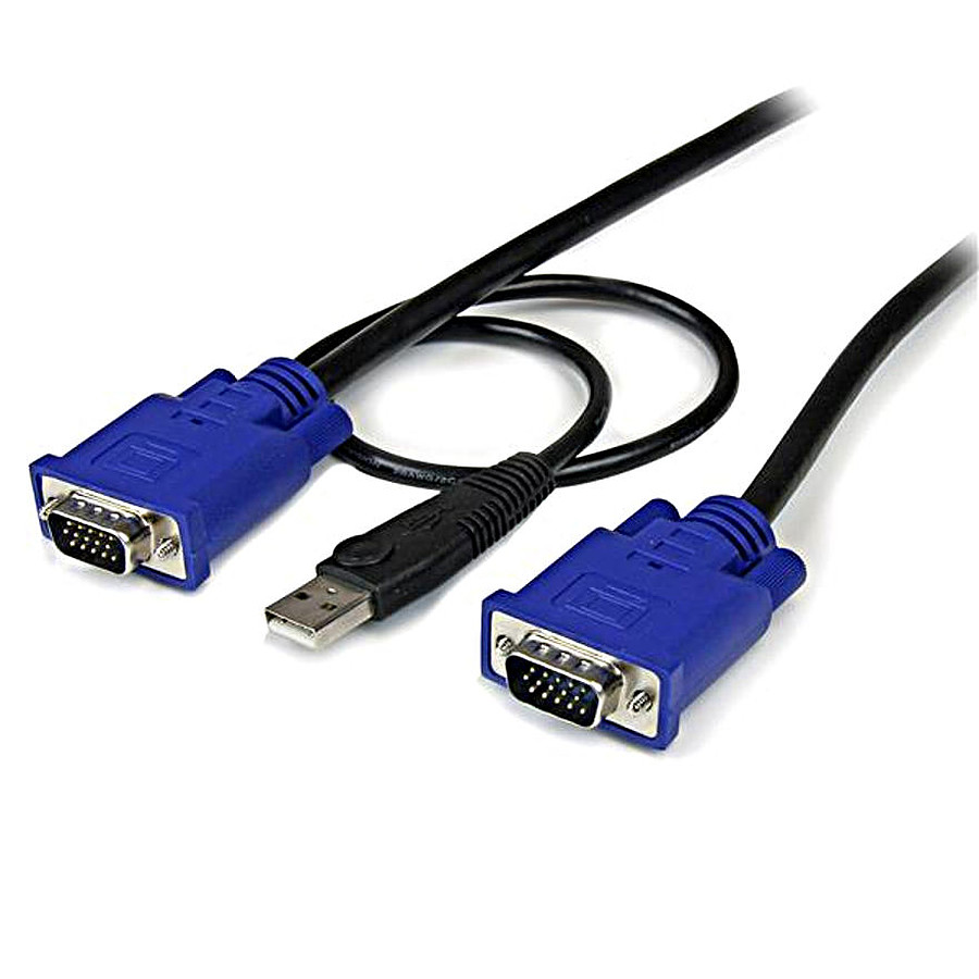 KVM StarTech.com Câble pour Switch KVM VGA avec USB 2 en 1 - 1.80m
