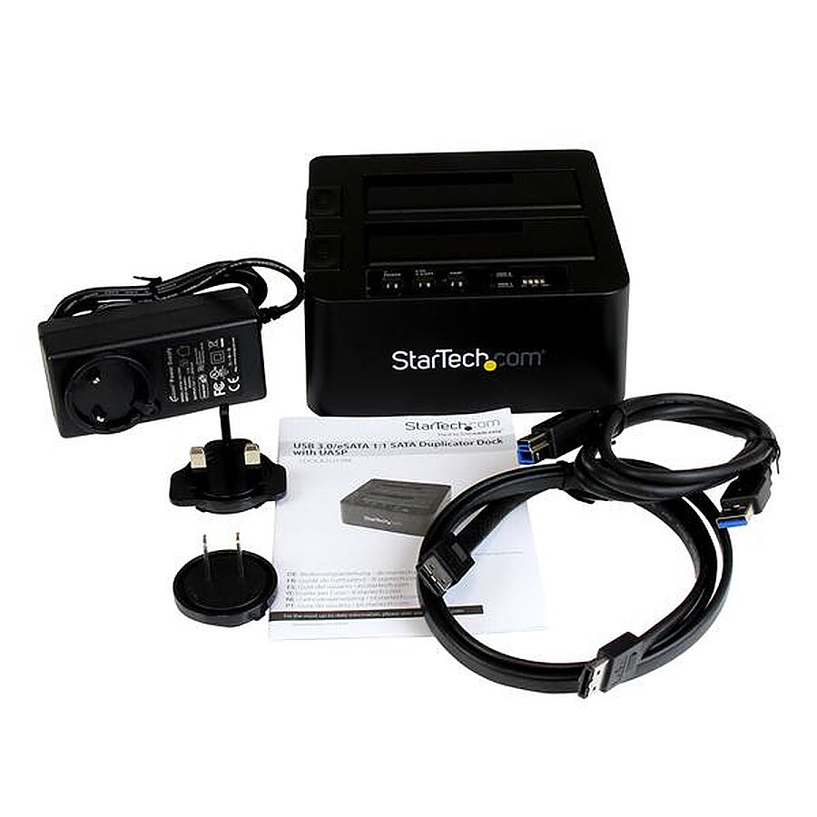 StarTech.com Duplicateur USB 3.0/eSATA 2 disques durs - Dock pour ...