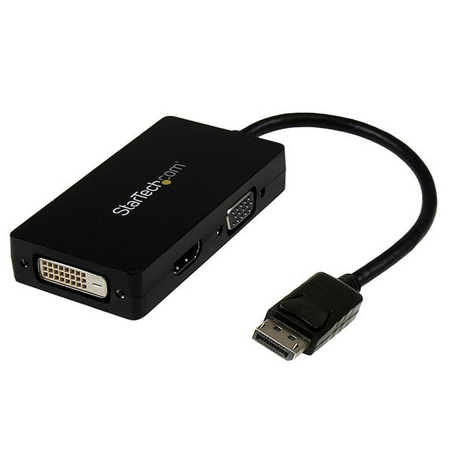 Adaptateur VGA StarTech.com Adaptateur DisplayPort vers VGA / DVI / HDMI